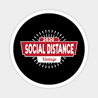 Social Distance - 2020 Magnet